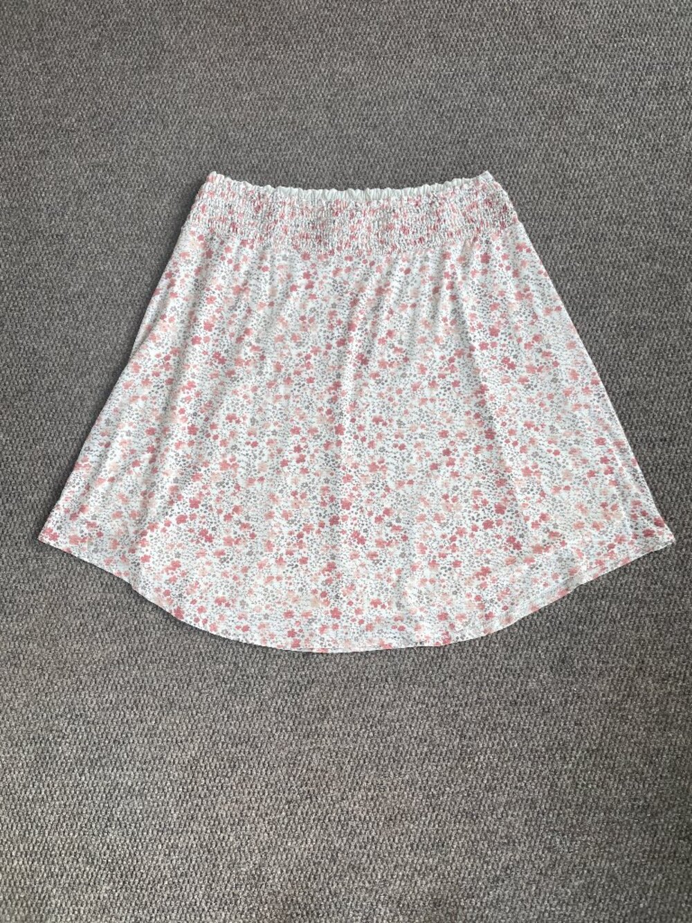 NWT CATO Plus Size Smocked Floral Midi Skirt 18/20W